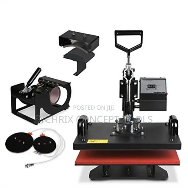 Heat Transfer Machine With Pen Press - 6 in 1