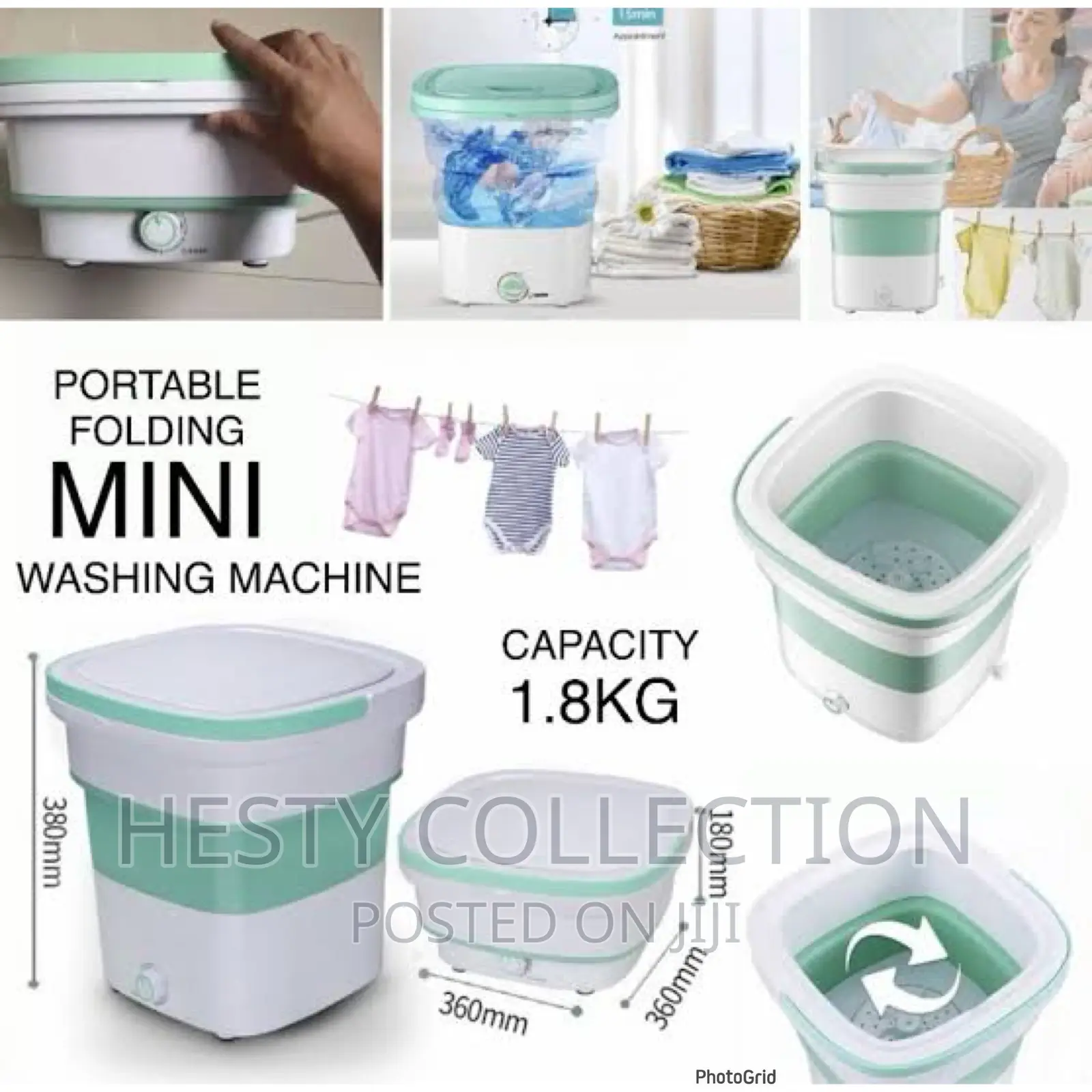 Mini Foldable Portable Washing Machine