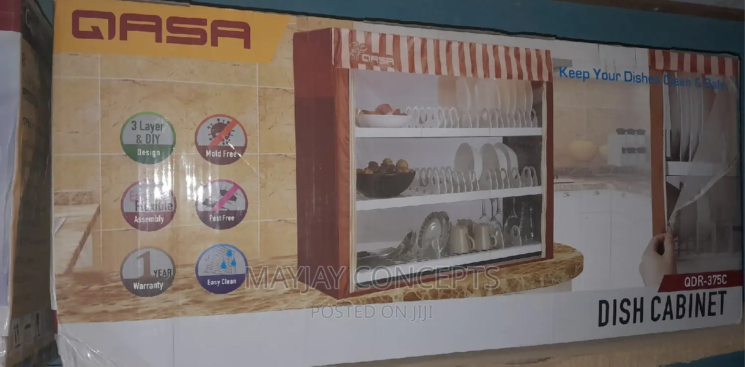 QASA Dish Drainer Food Cabinet QDR-375C
