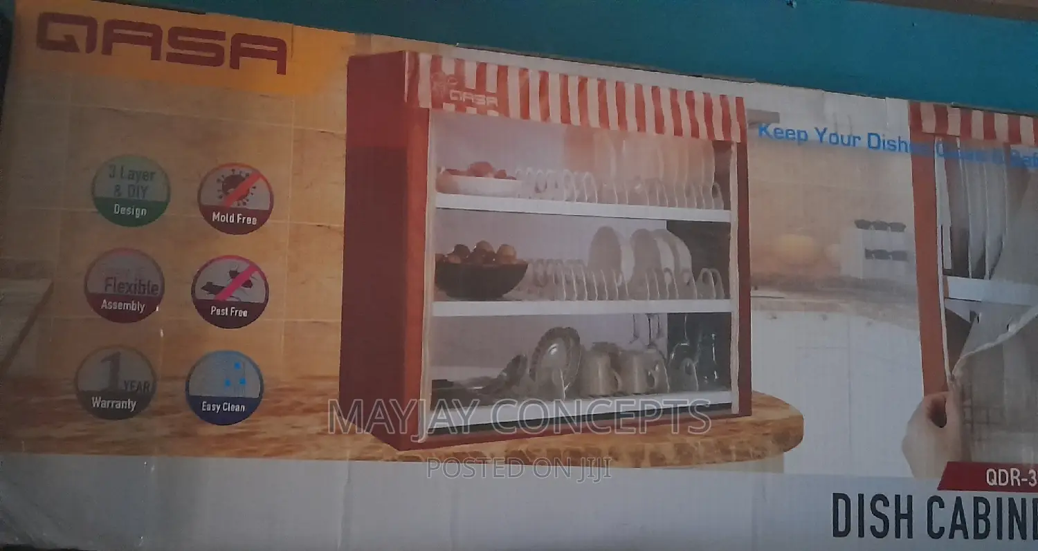 QASA Dish Drainer Food Cabinet QDR-375C