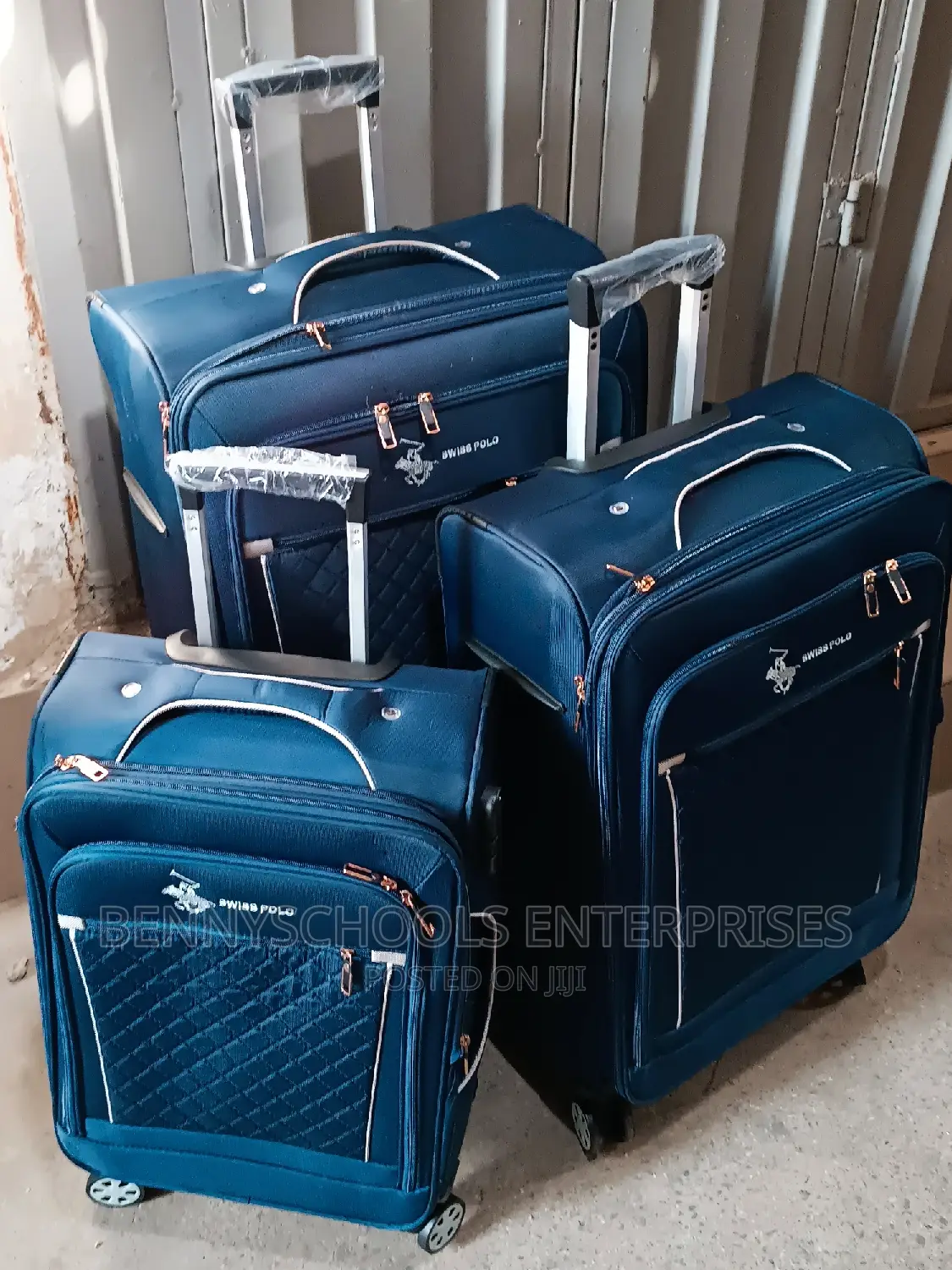 Set of 3 in 1 Swiss Polo Travelling Luggage Boxes