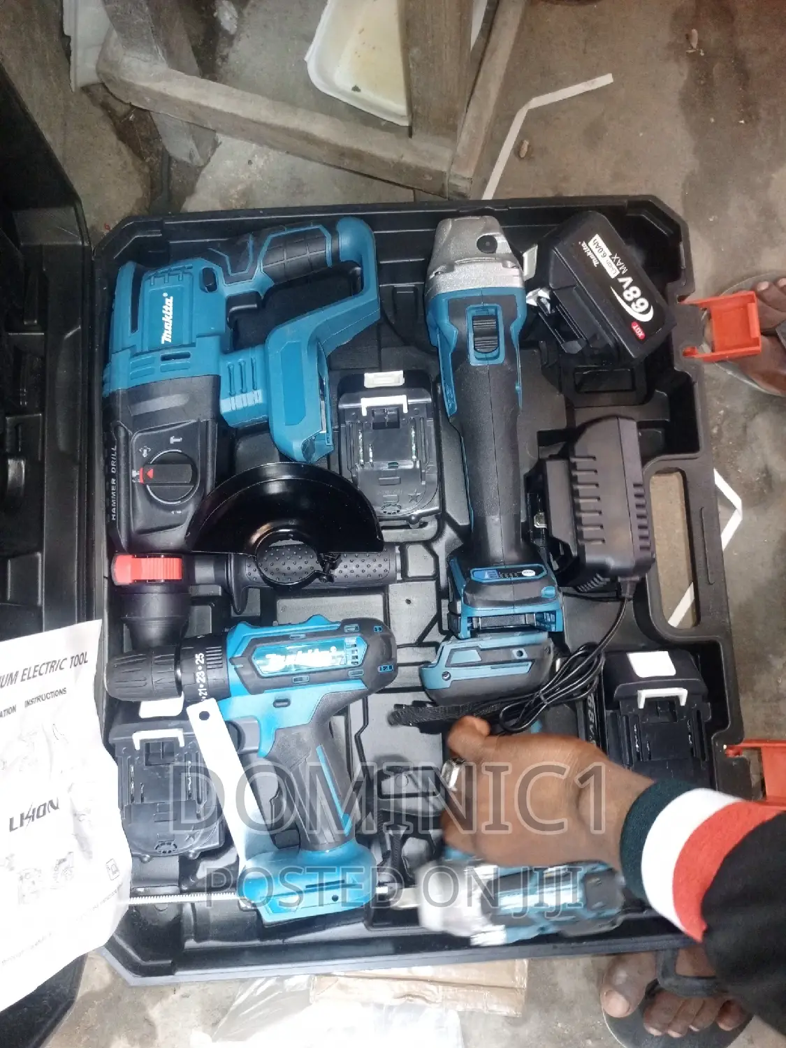 4 In 1 Makita Set Machines Heavy Duty