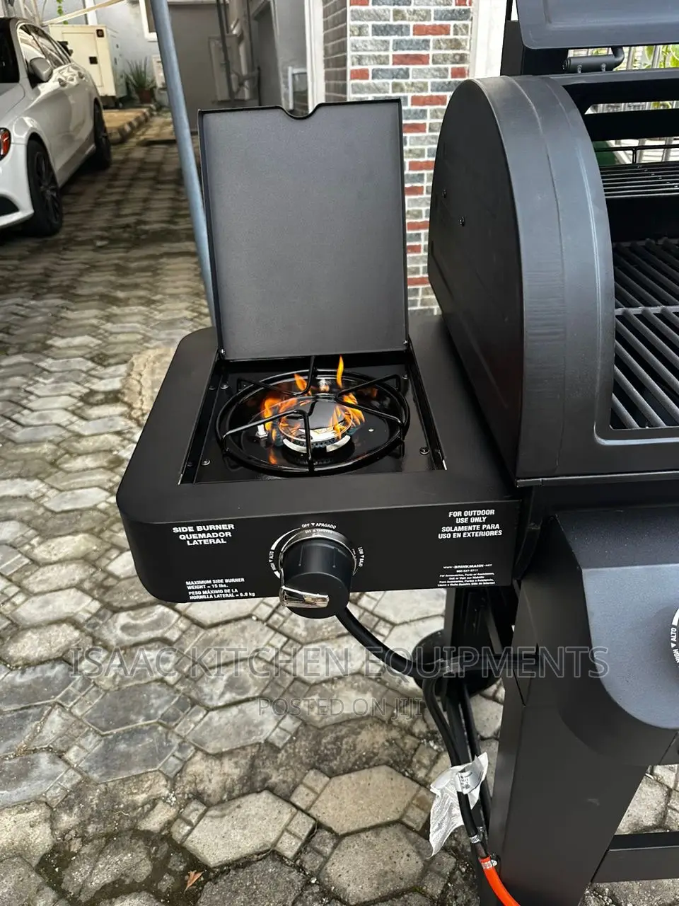 Gas and Charcoal BBQ Grill