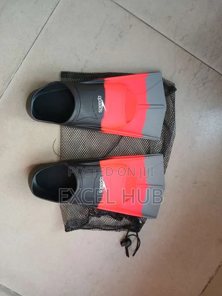 Swimming Flipper Red And Black