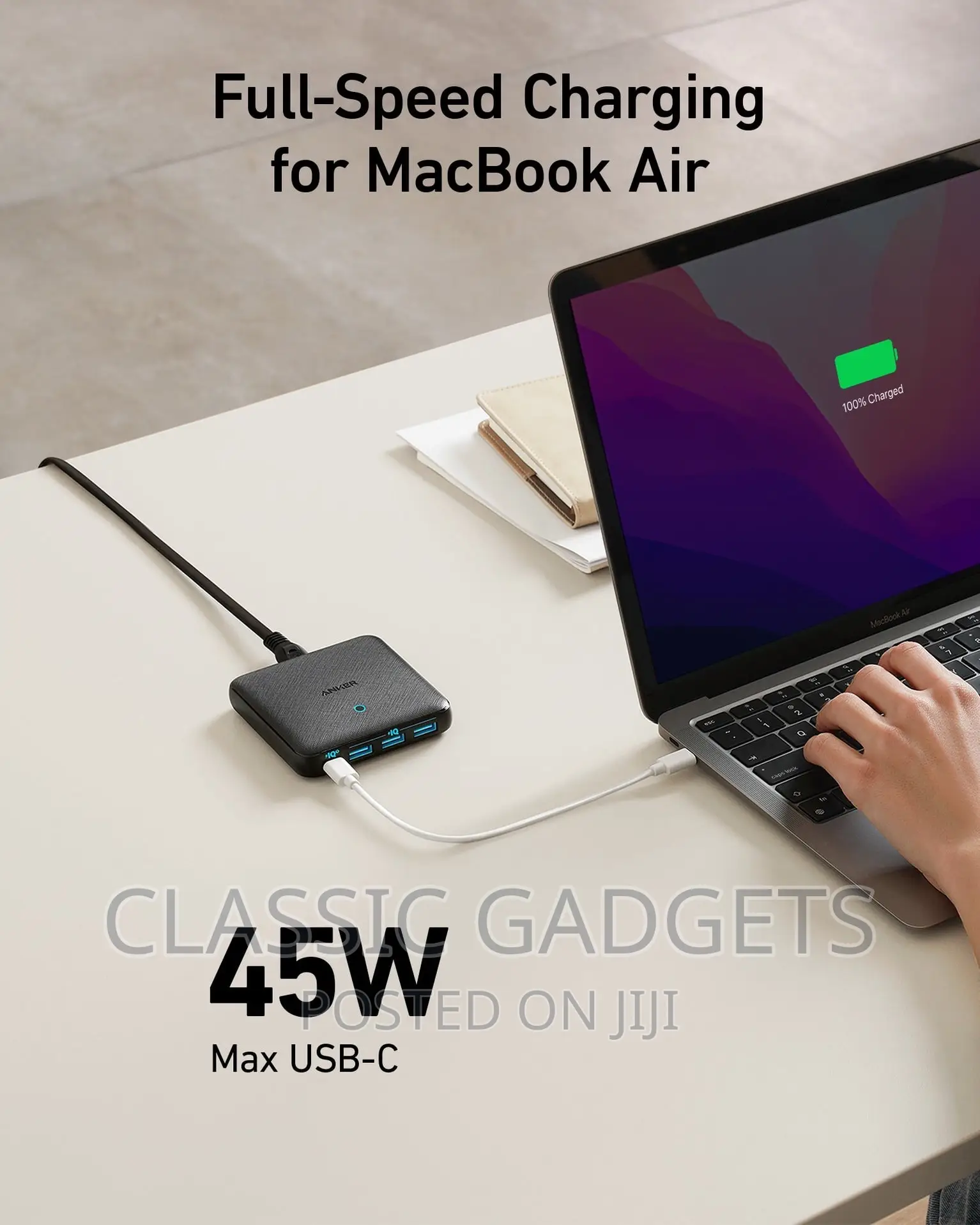 Anker Slim Size Huge Power Charger (65W)