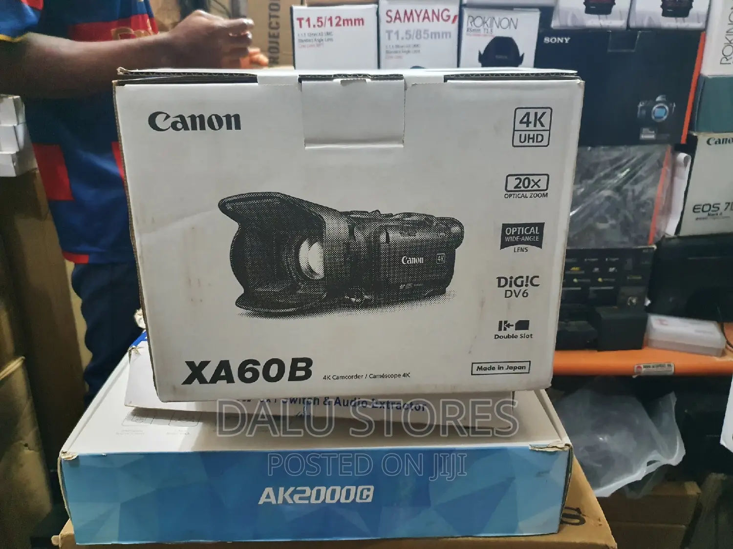 Canon XA60 Professional UHD Camcorder