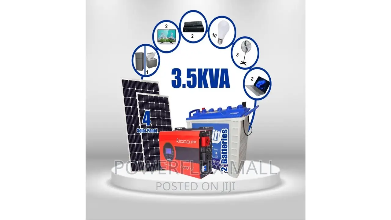 3.5kva Hybrid Solar Installation Package