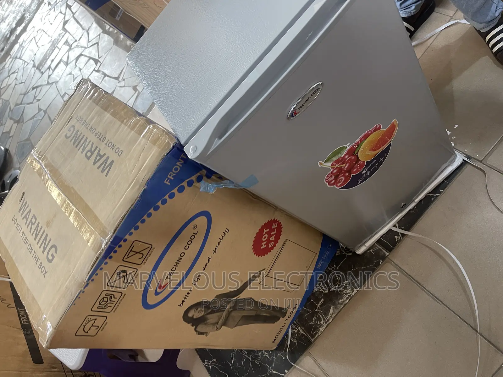 Brand New Techno Cool Refrigerator With Warranty