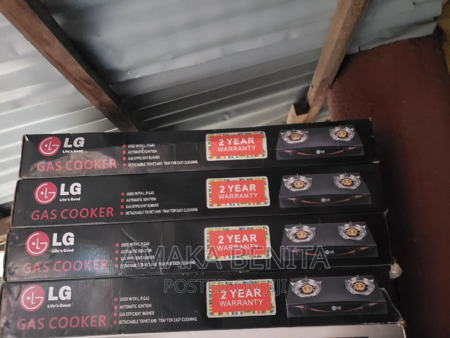 LG Table Top Gas Cooker