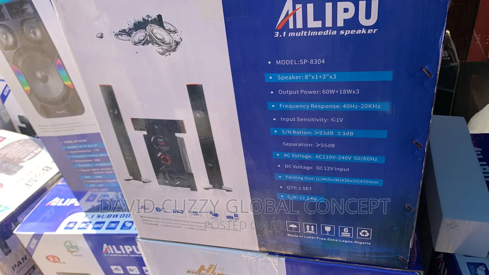AILIPU HI-FI Multimedia Speaker System