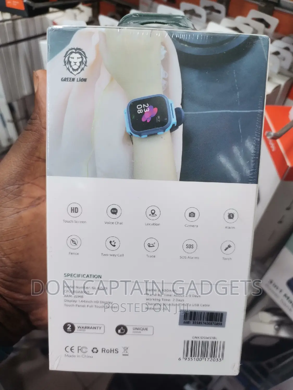Green Lion Kids Smartwatch