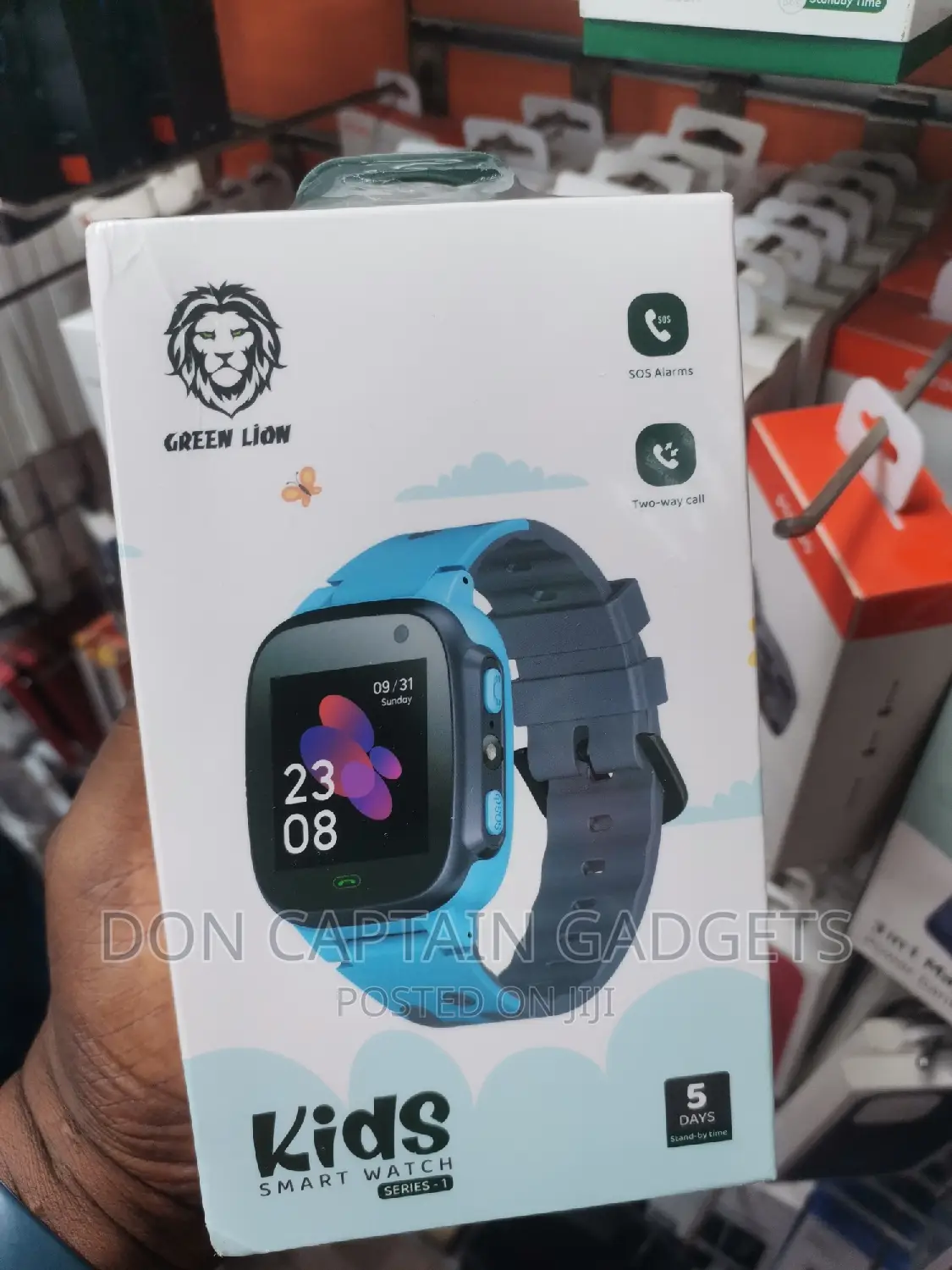 Kids Smart Watch Green Lion Series - 1