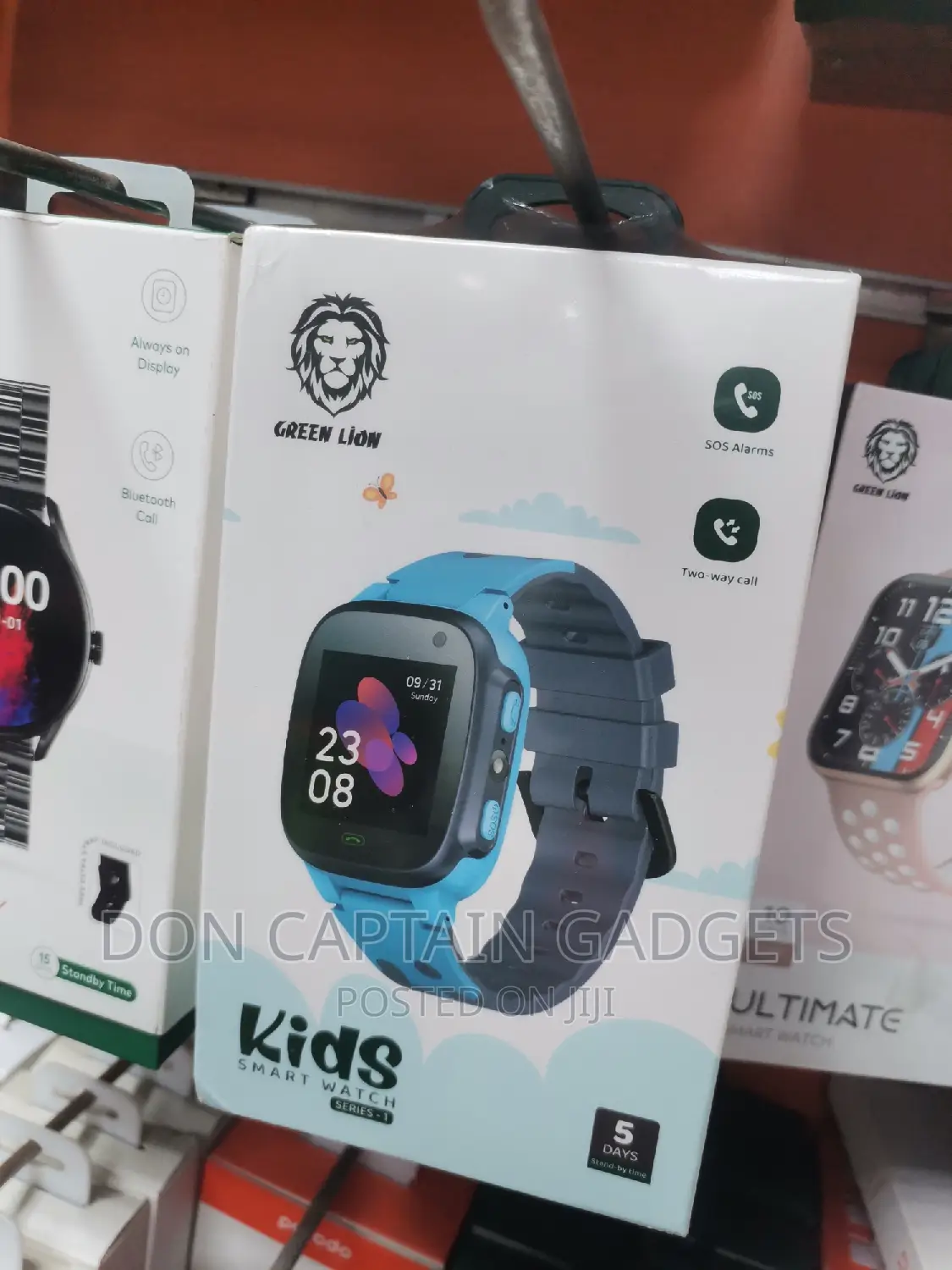 Kids Smart Watch Green Lion Series - 1