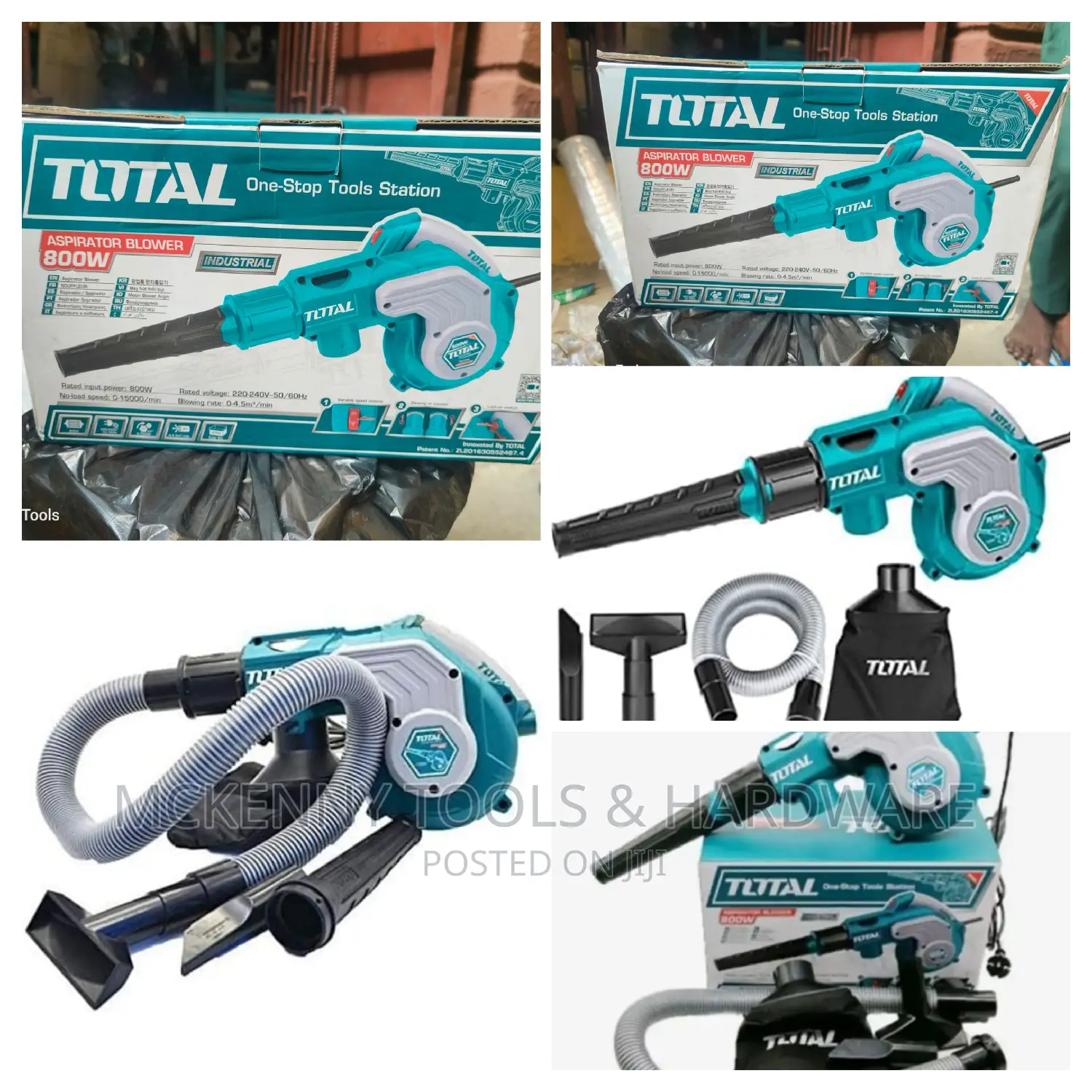 Total Air Blower Vacuum 800w