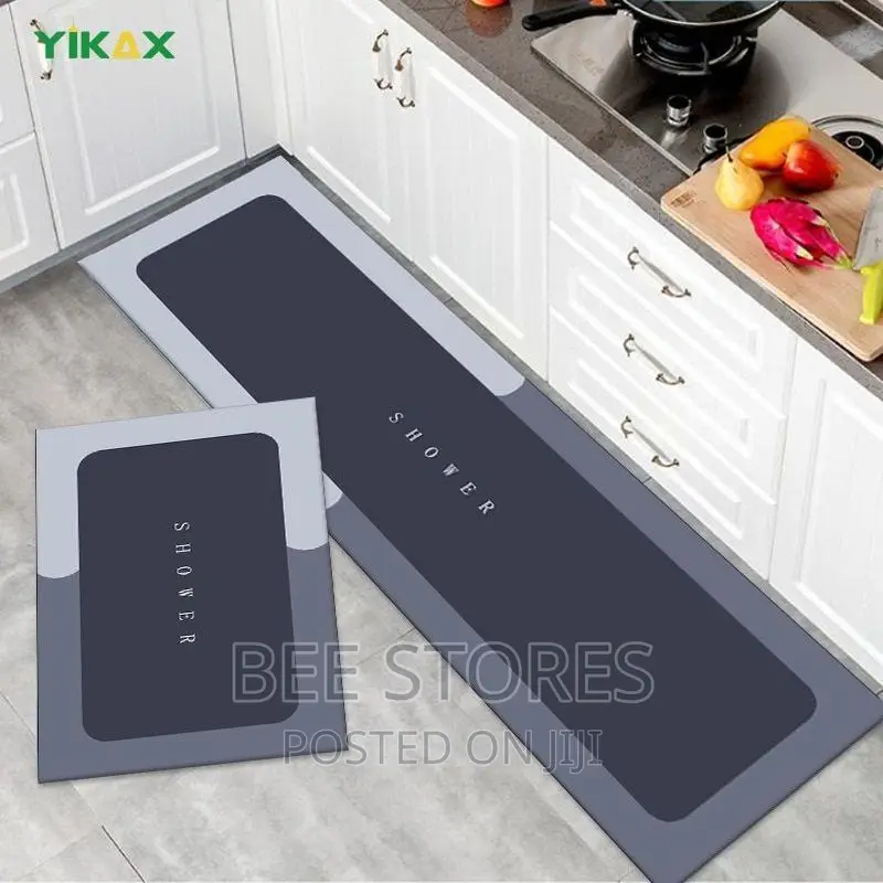 Anti Slip Absorbent Kitchen Runner 2in1 Mat