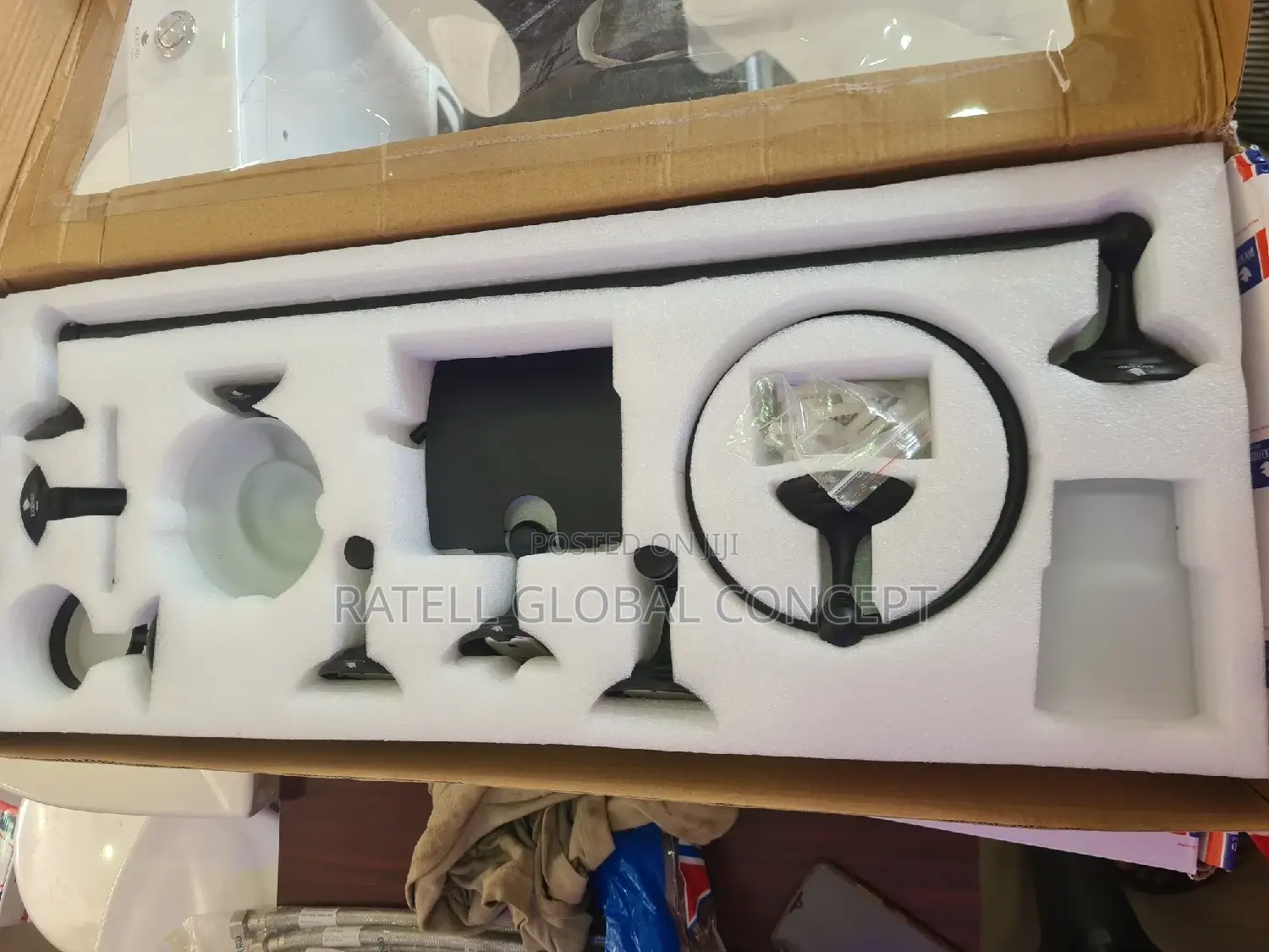 Bathroom Accessories Set (Executive) Heavy Guage