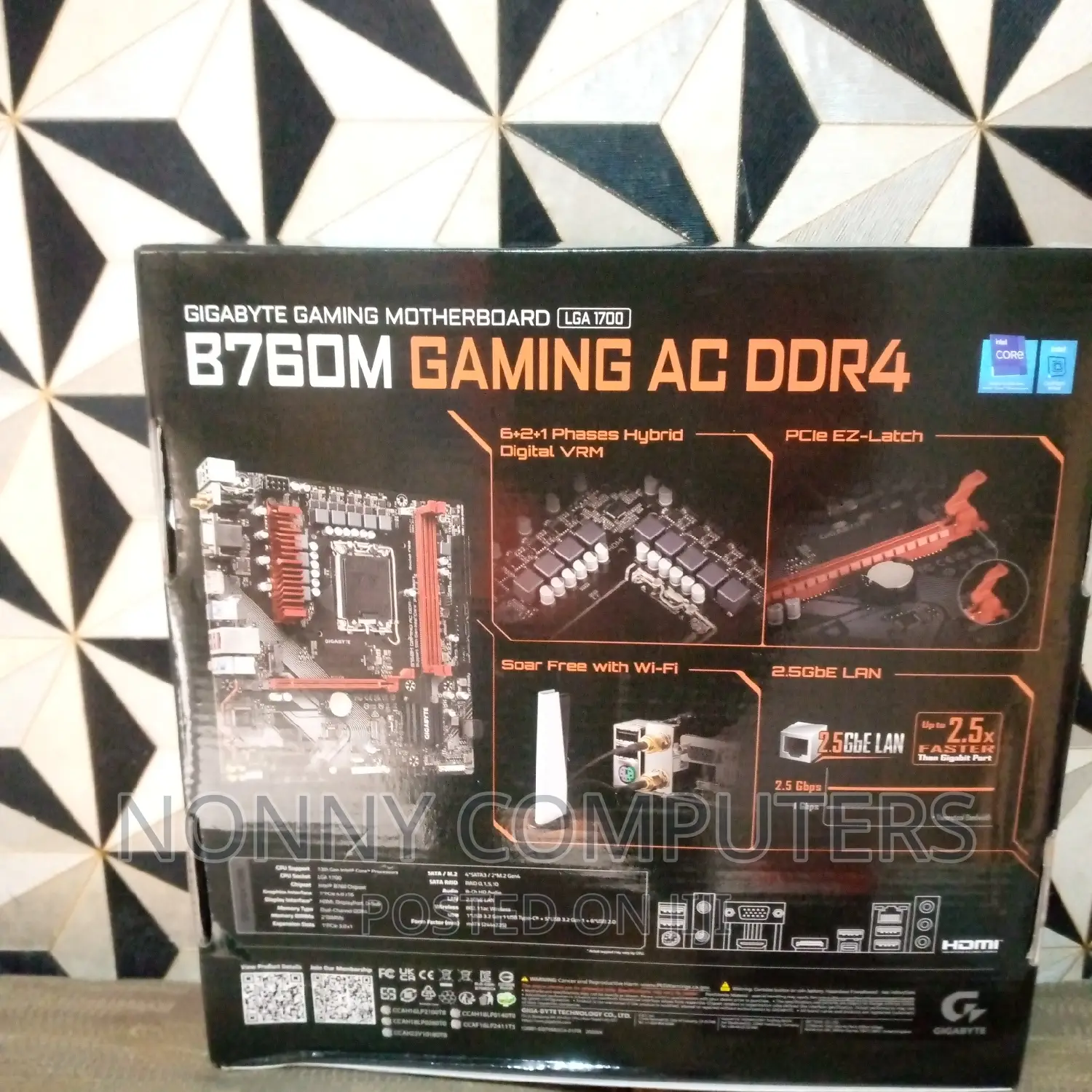 Gigabyte B760M Gaming AC Ddr4