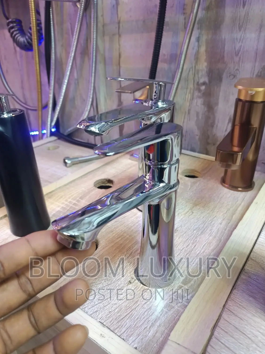 Heavy Gauge Chrome Basin Mixer Faucet