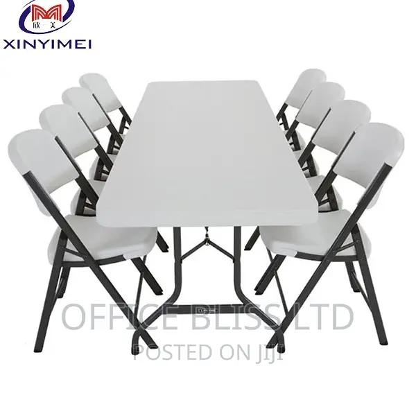 5ft 8 Seater Folding Table and Chairs