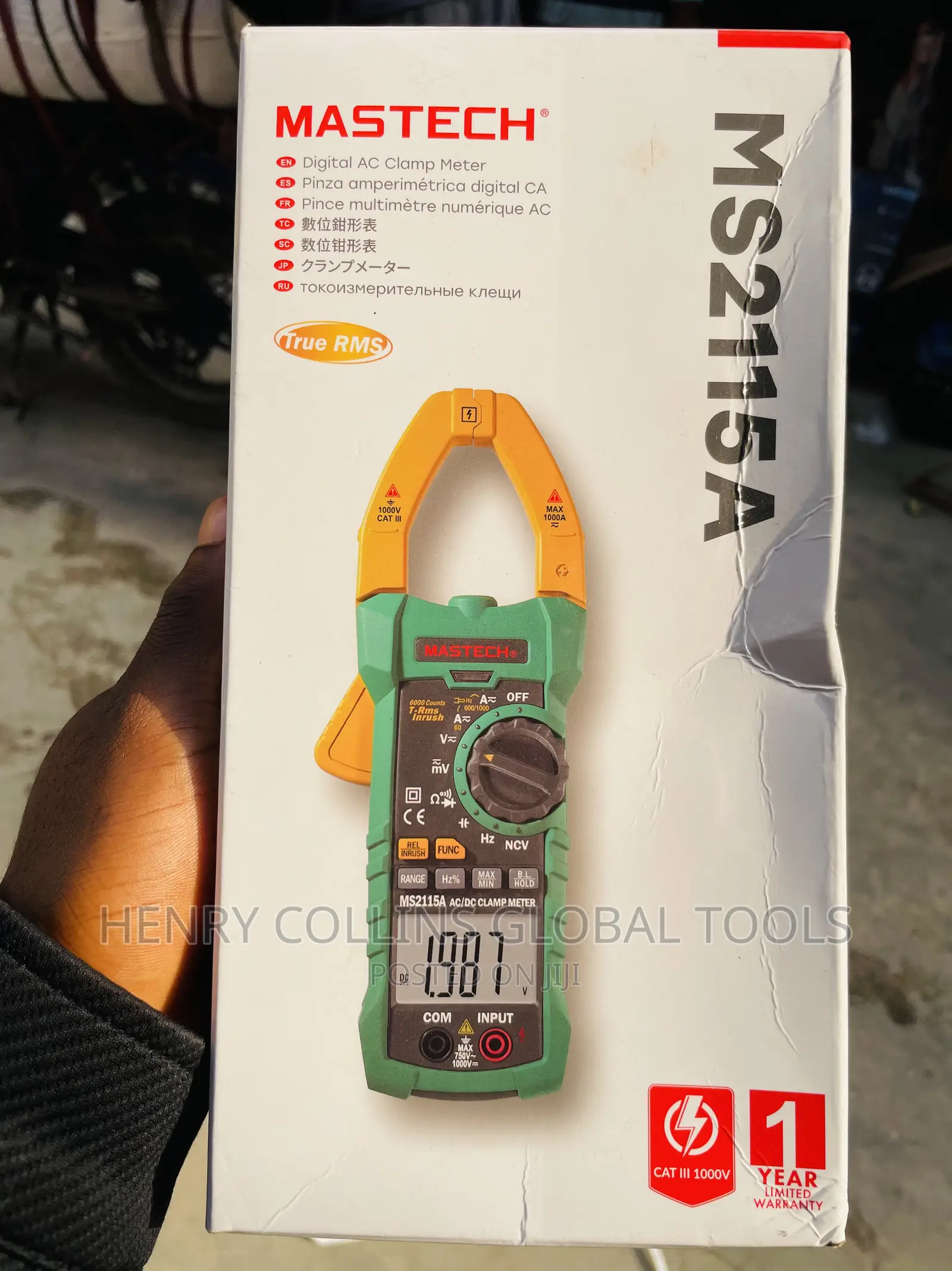Mastech Clampmeter 2115A