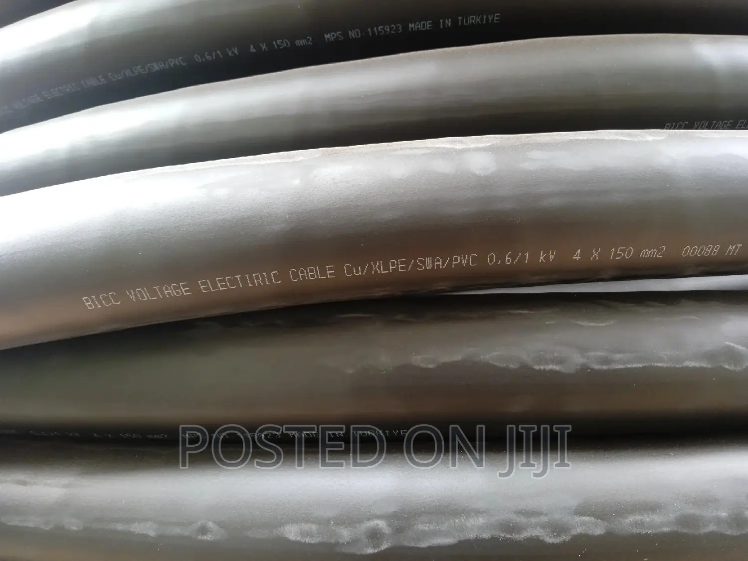 150mm 4core High Quality Armoured Cable %100 Copper