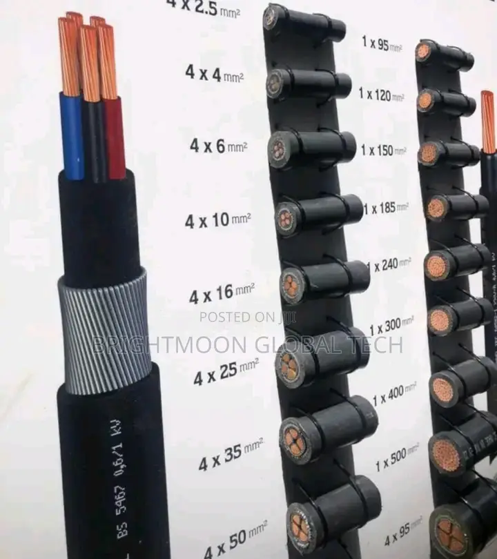 All Kinds of Electrical Armoured Cables and Wires