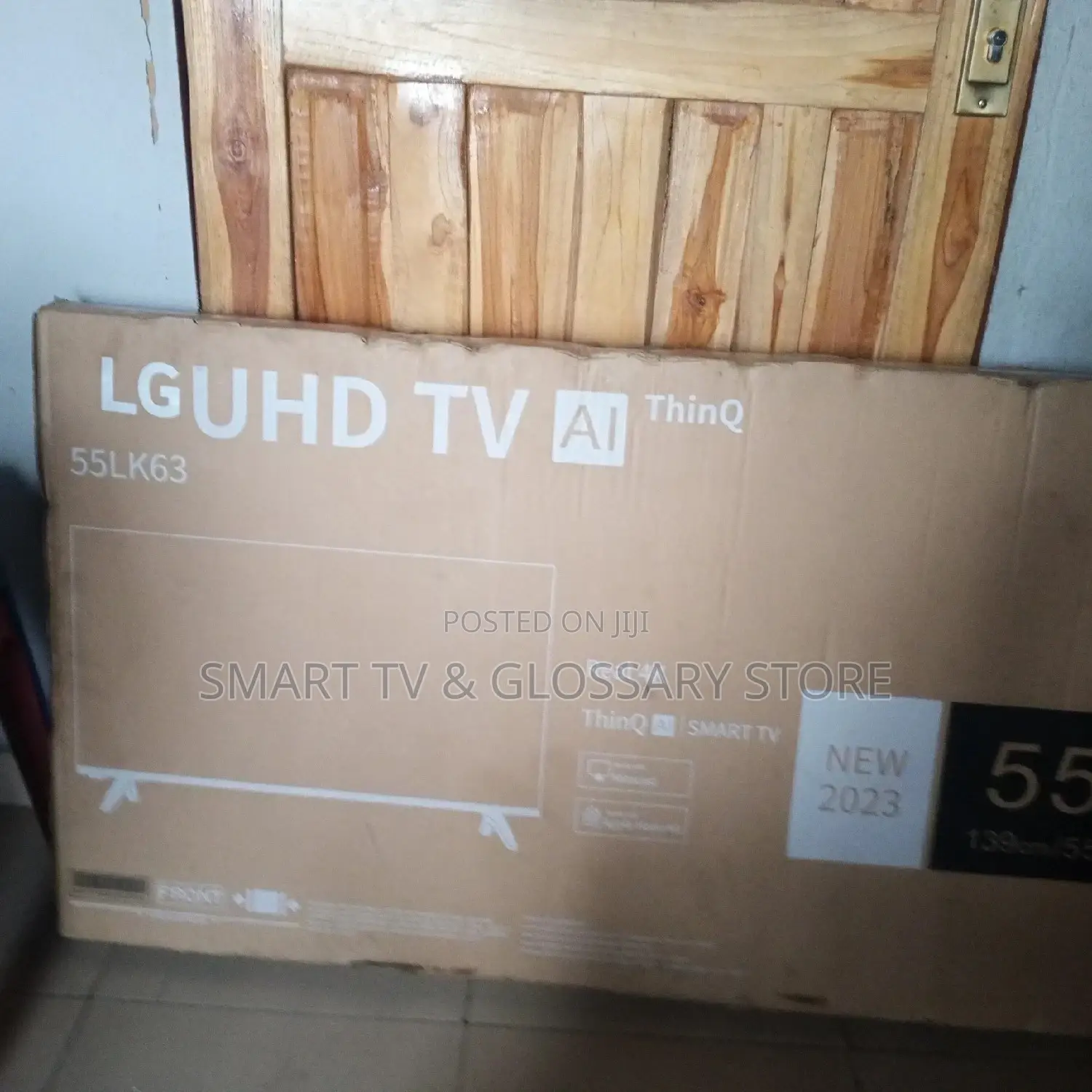 LG 55inches Smart Android TV With White Carton