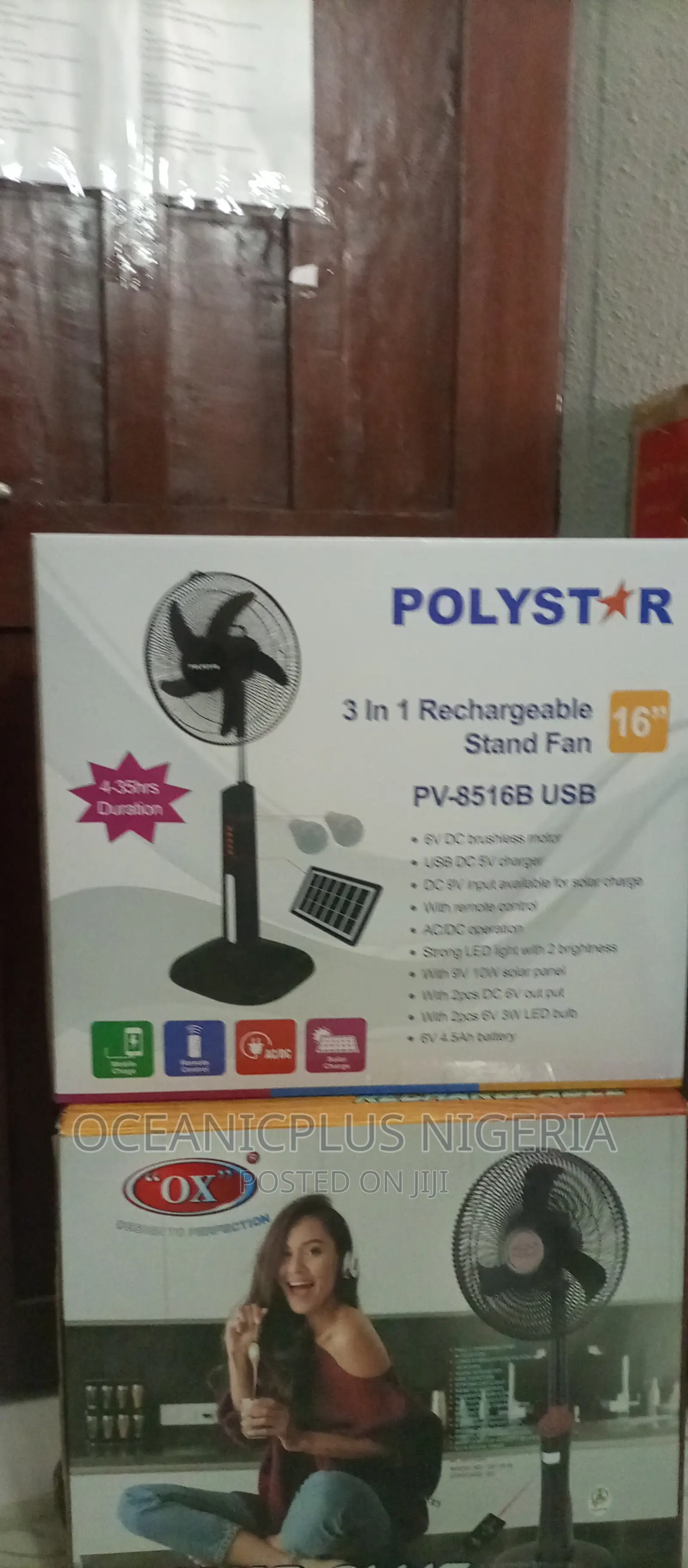Polystar 16 Inch Standing Fan| PV-8516B