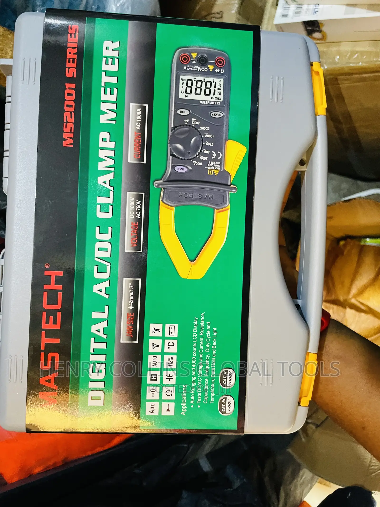 Mastech Digital Clamp Meter MS2001