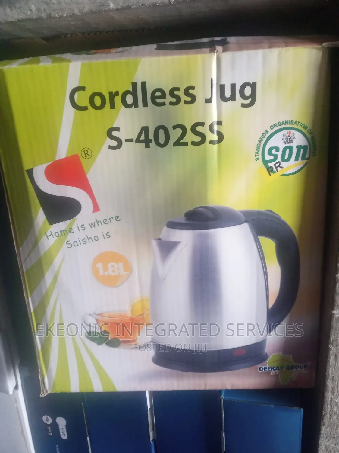 Cordless Jug (S-402ss)