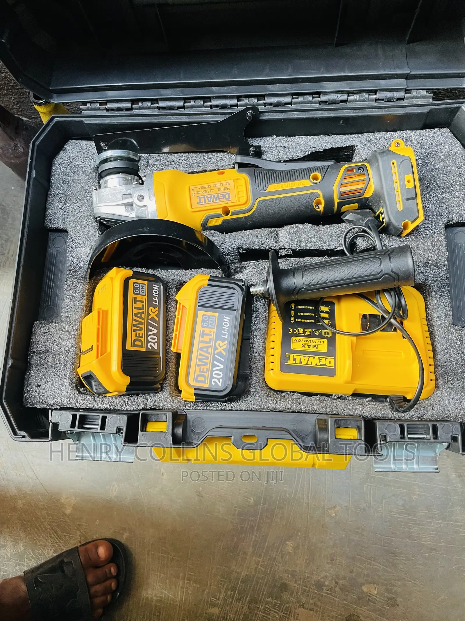 Battery Angle Grinder 41/2