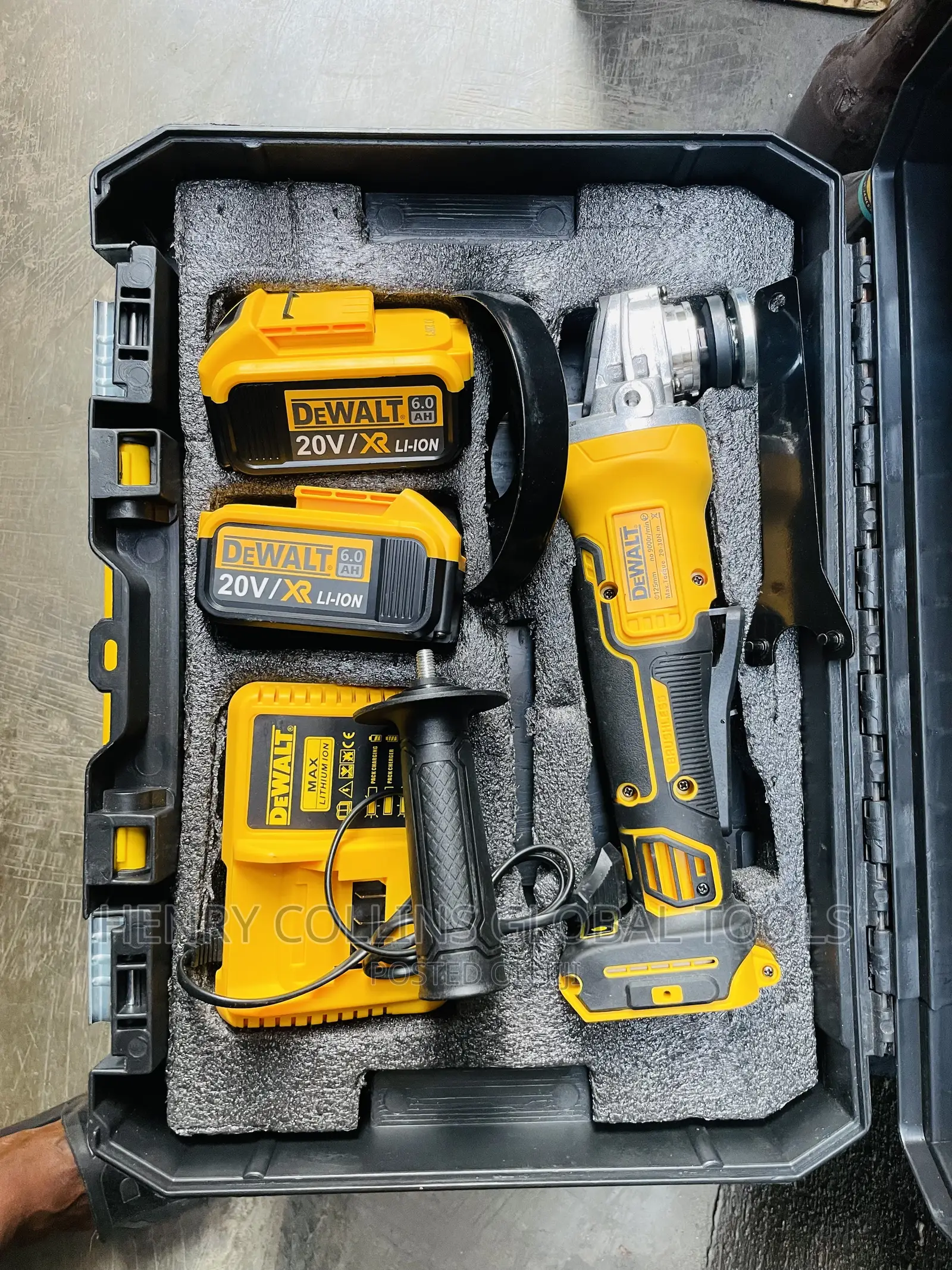 Battery Angle Grinder 41/2