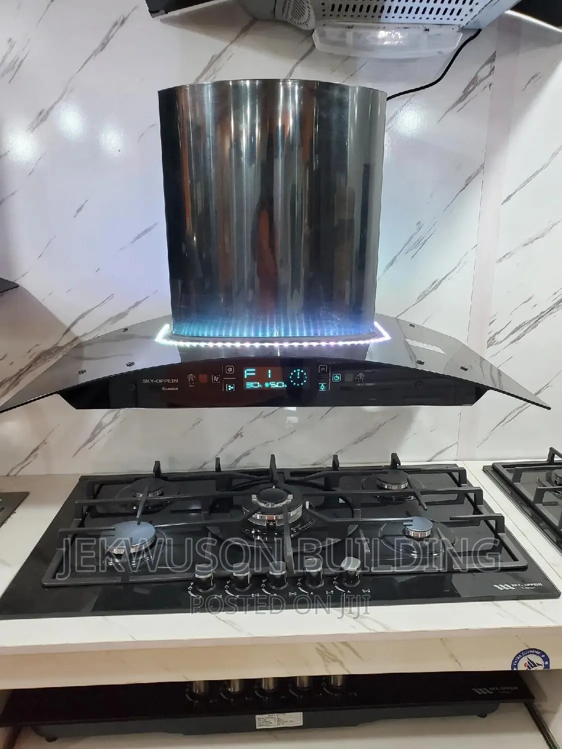 Hand Wave Kitchen Hood Smook Extractor