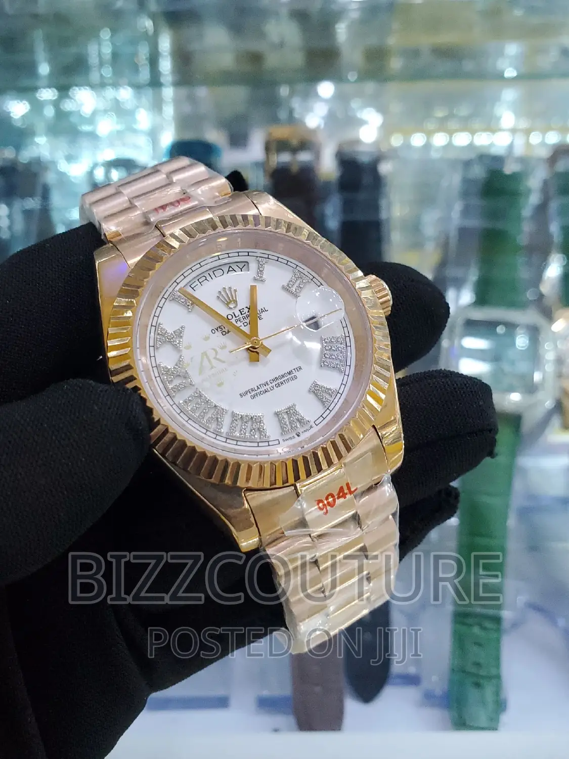 Original Rolex Day-Date Gold Chain Available in Store