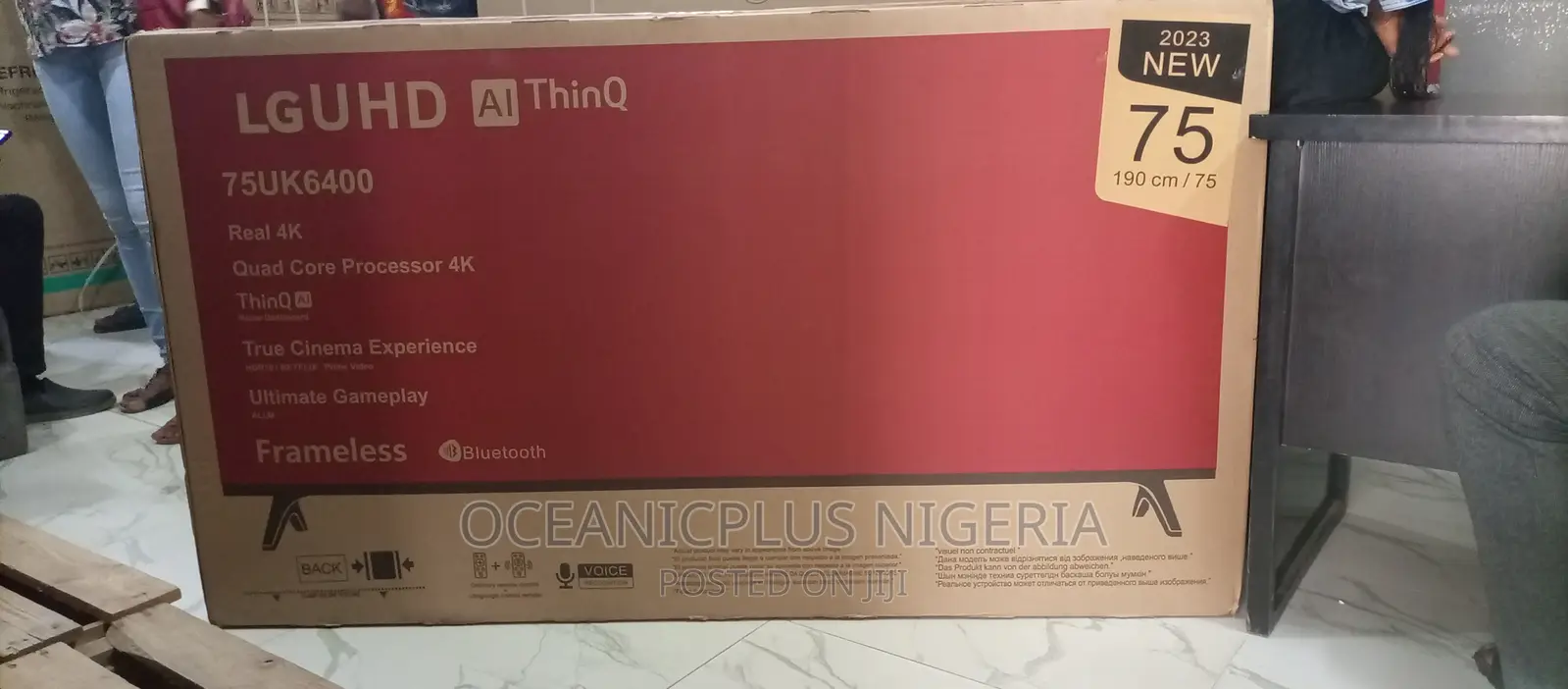 New in LG 75 Inches Smart Tv-75uk6400
