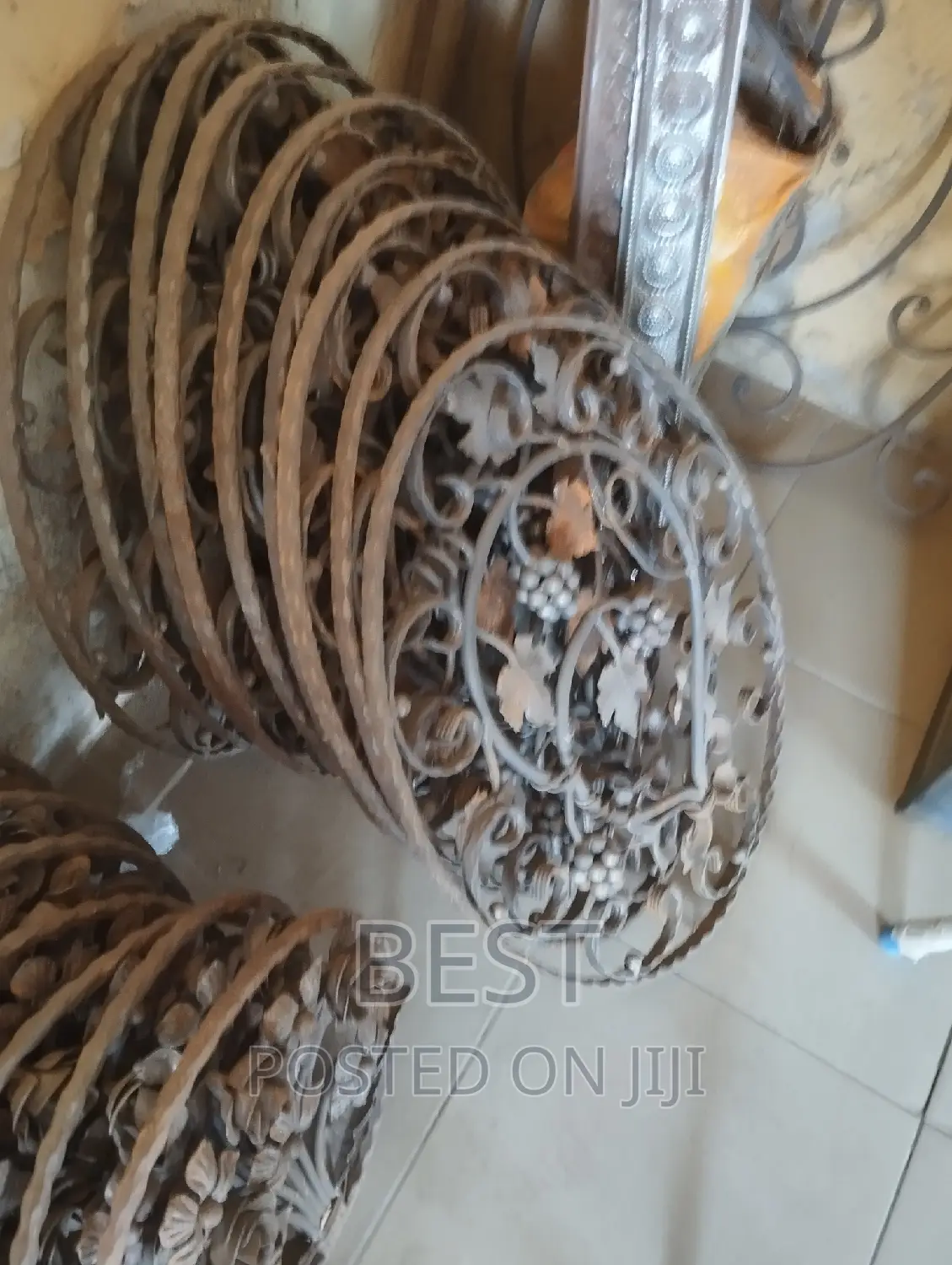 Rough T Iron Railing