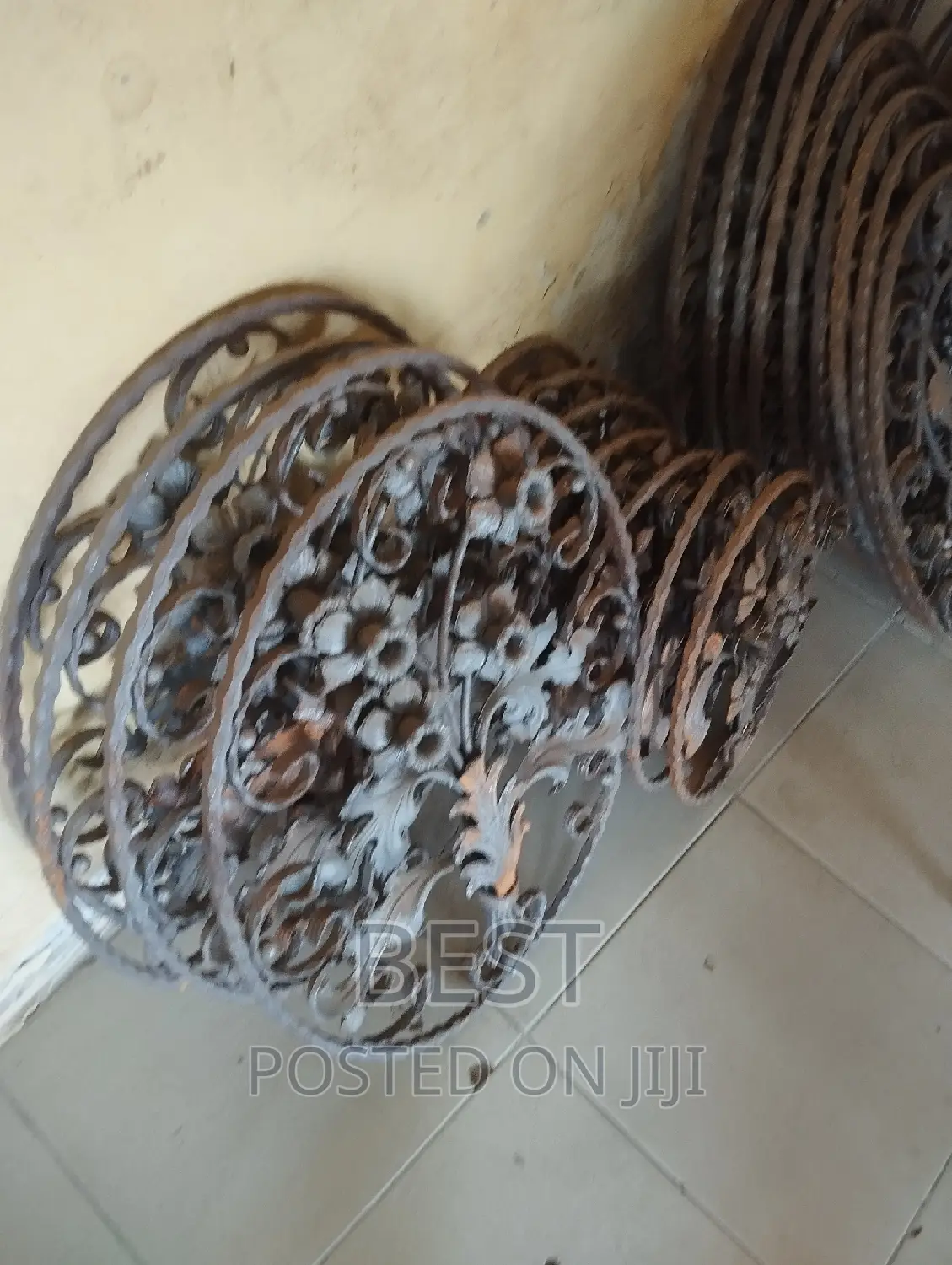 Rough T Iron Railing