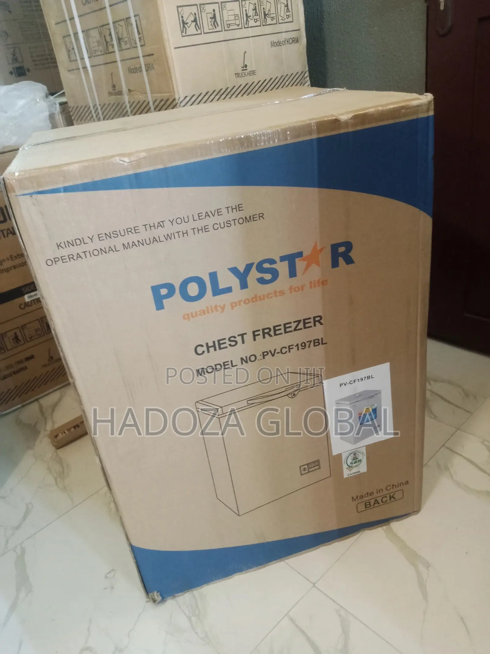 Polystar Chest Freezer, Pv-Cf197bl, Leading Techn Innovation