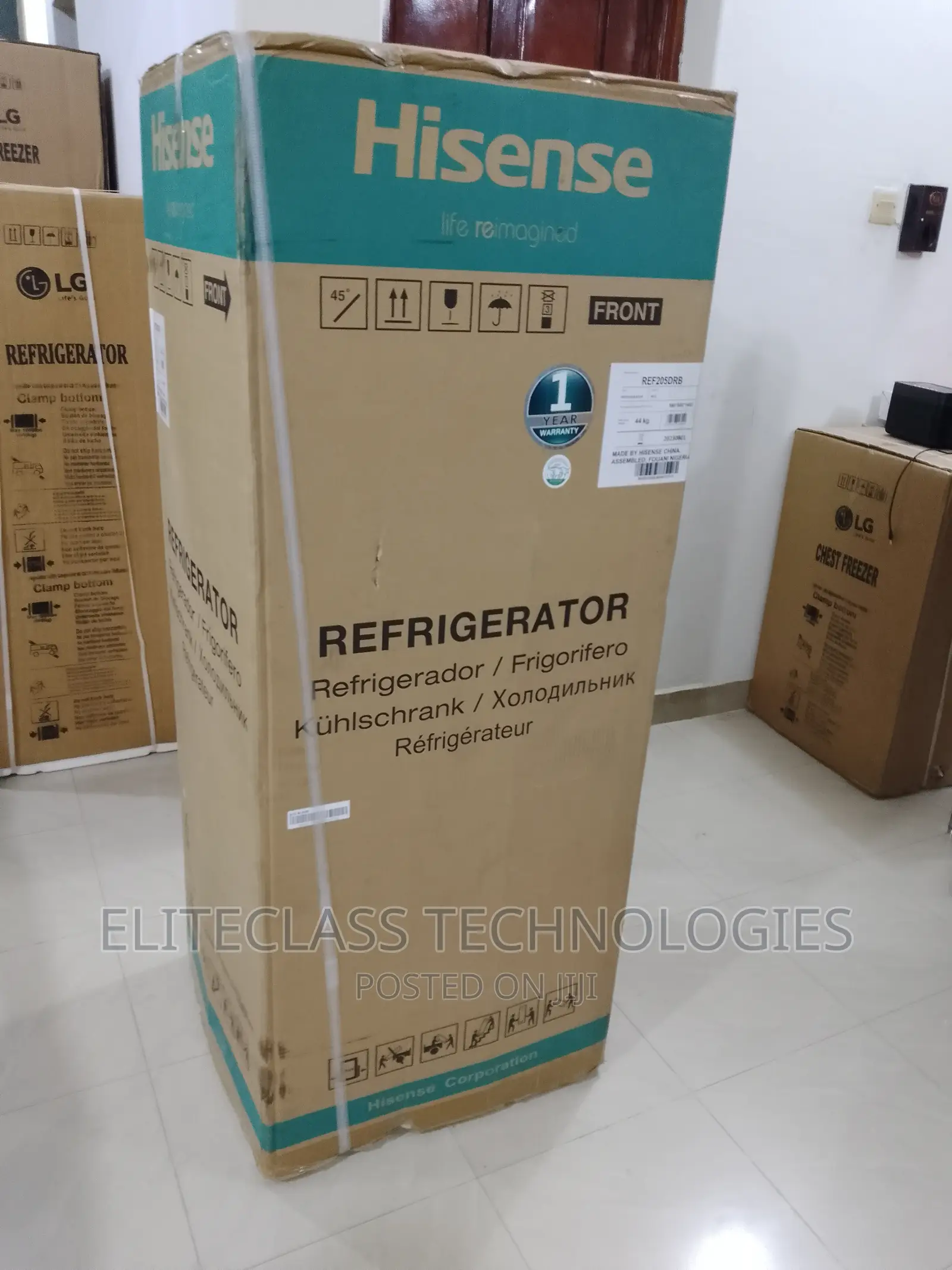 Hisense Top Mount Defrost 204L Refrigerator DRB-205