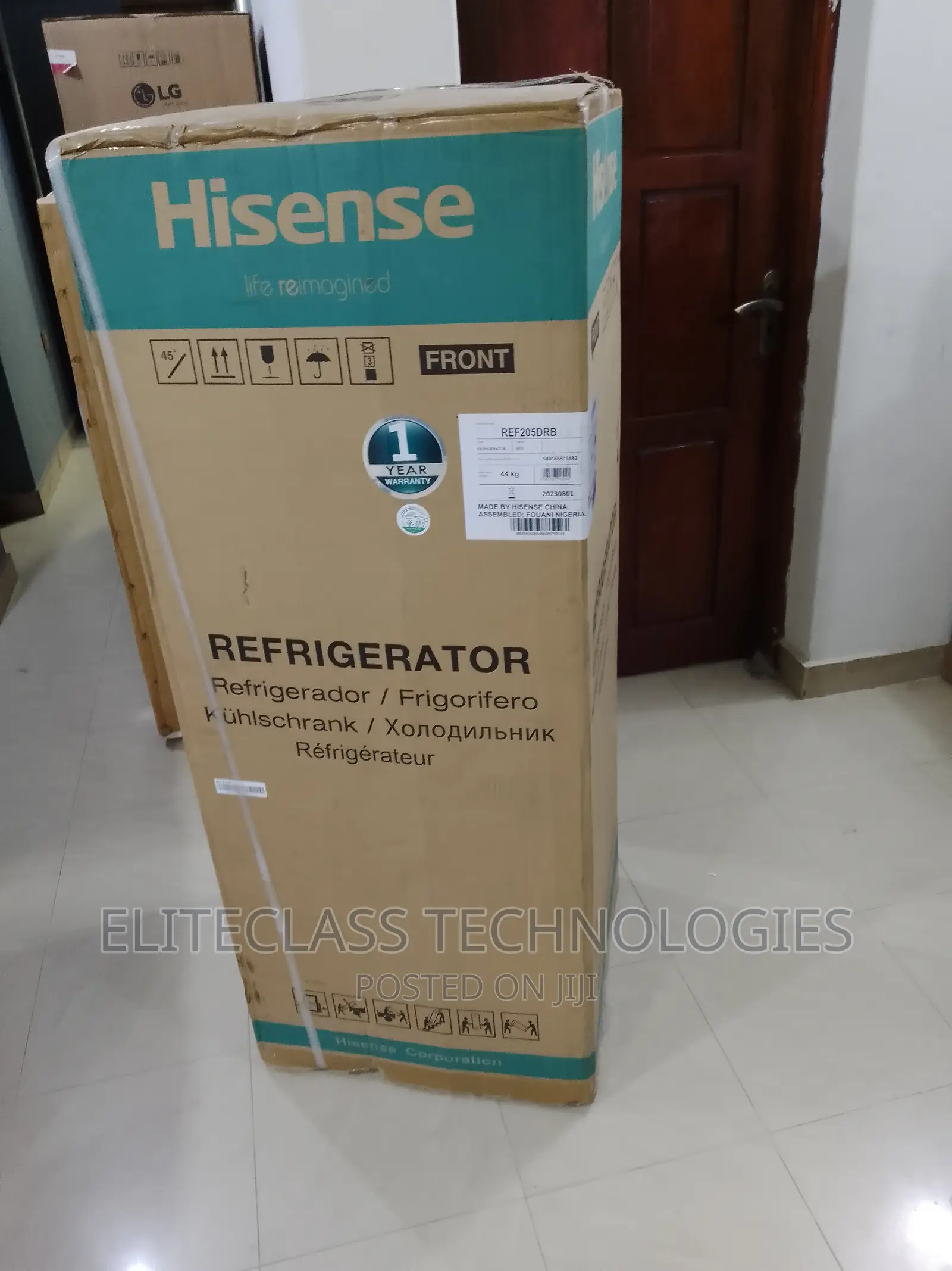 Hisense (Top Mount) Defrost 204L Refrigerator DRB-205