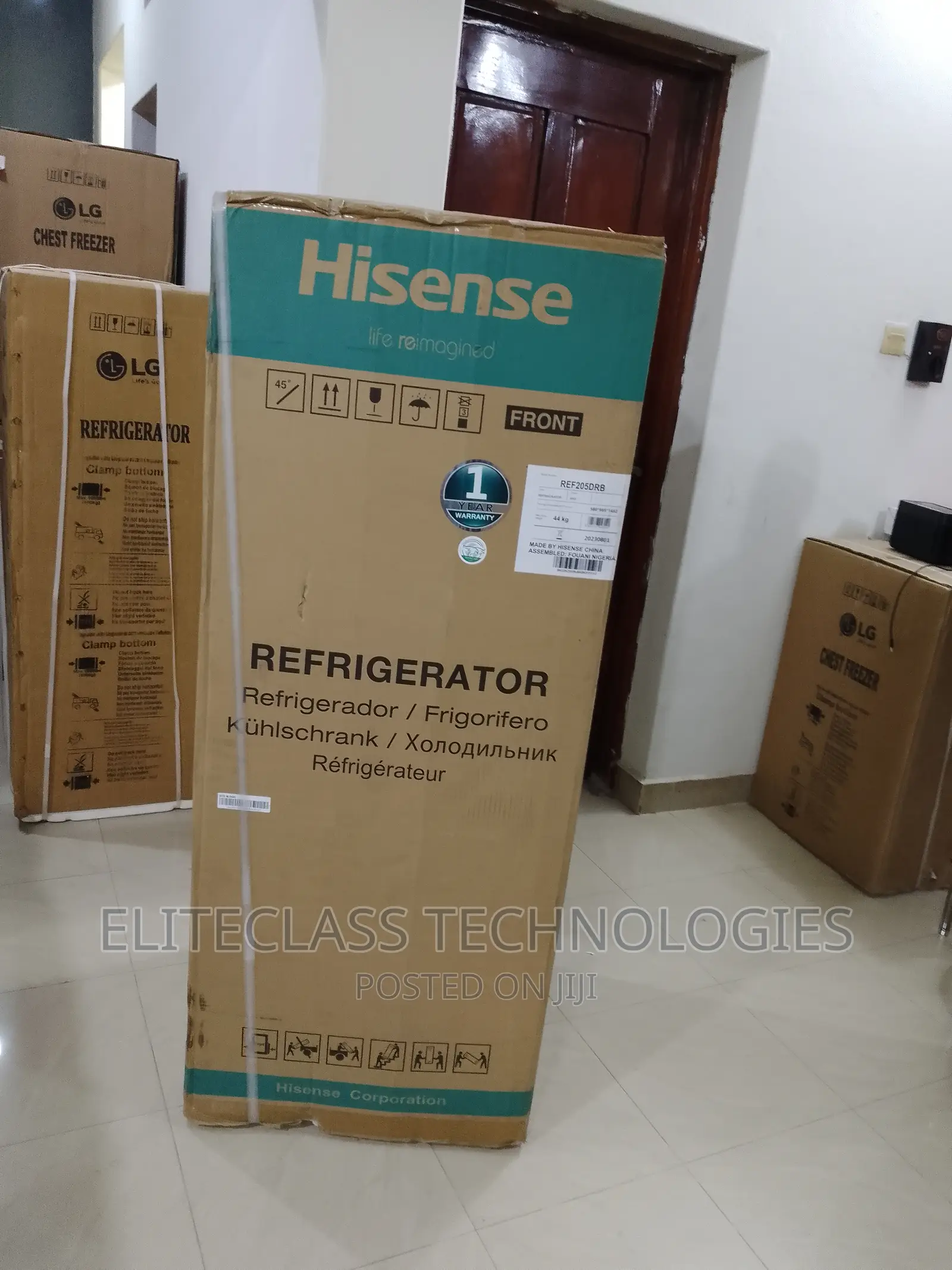 Hisense Top Mount (Defrost) 204L Refrigerator DRB-205