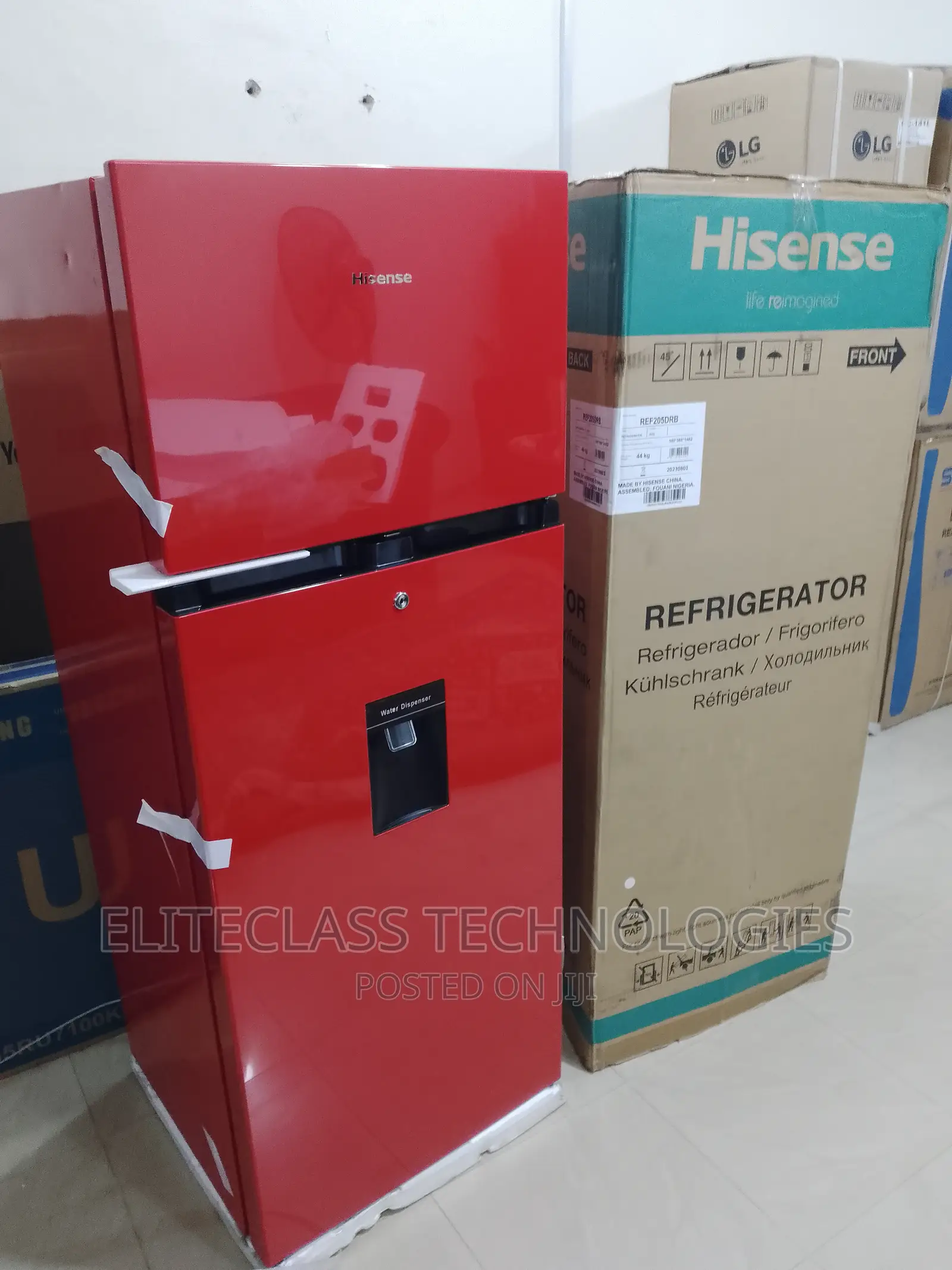Original Hisense Top Mount Defrost 204L Refrigerator DRB-205