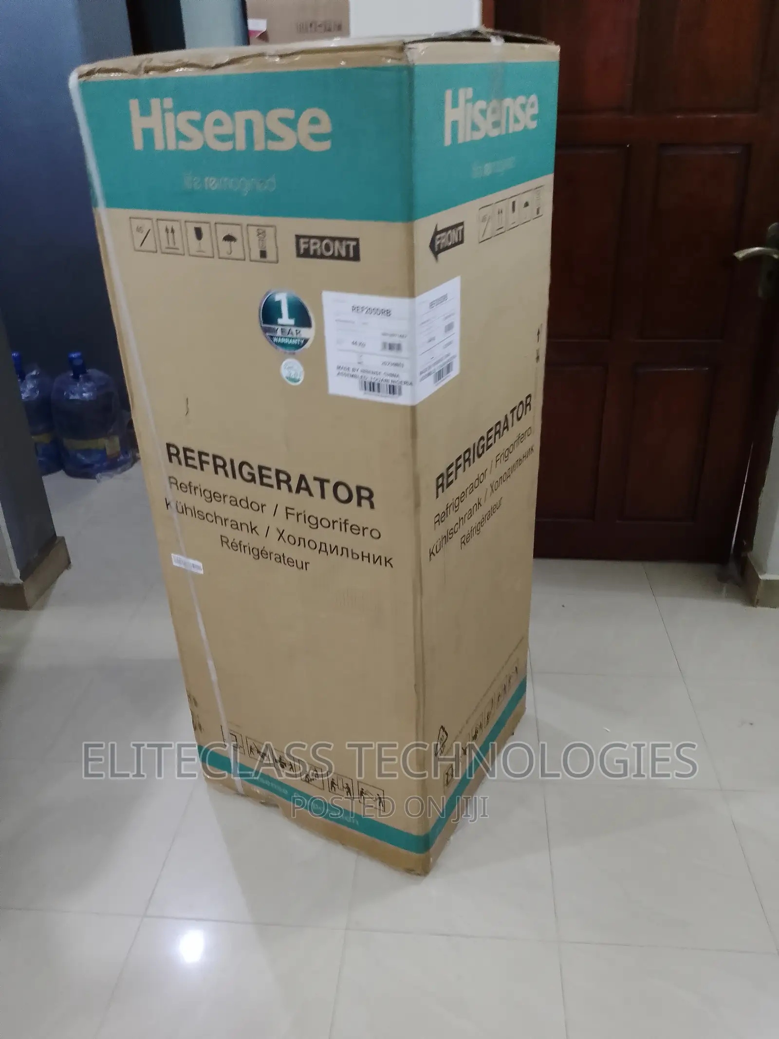 Hisense Top Mount Defrost 204L Stylish Refrigerator DRB-205