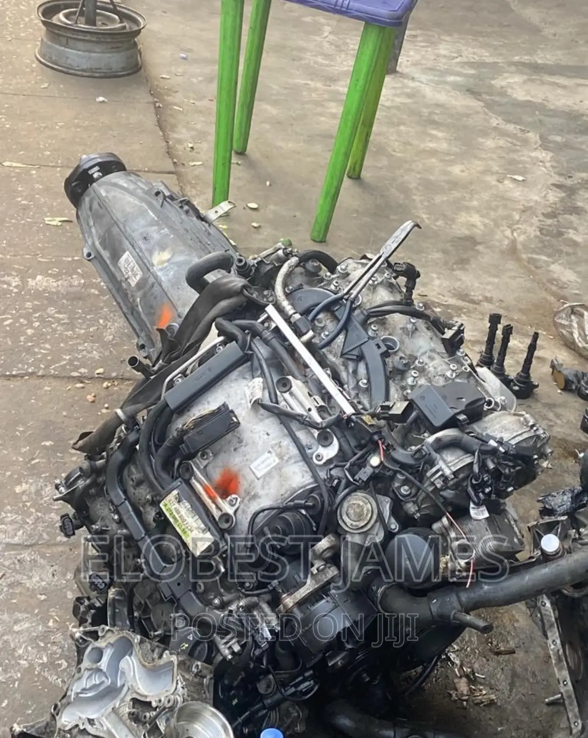 Mercedes Benz Complete Engine and Gear Box