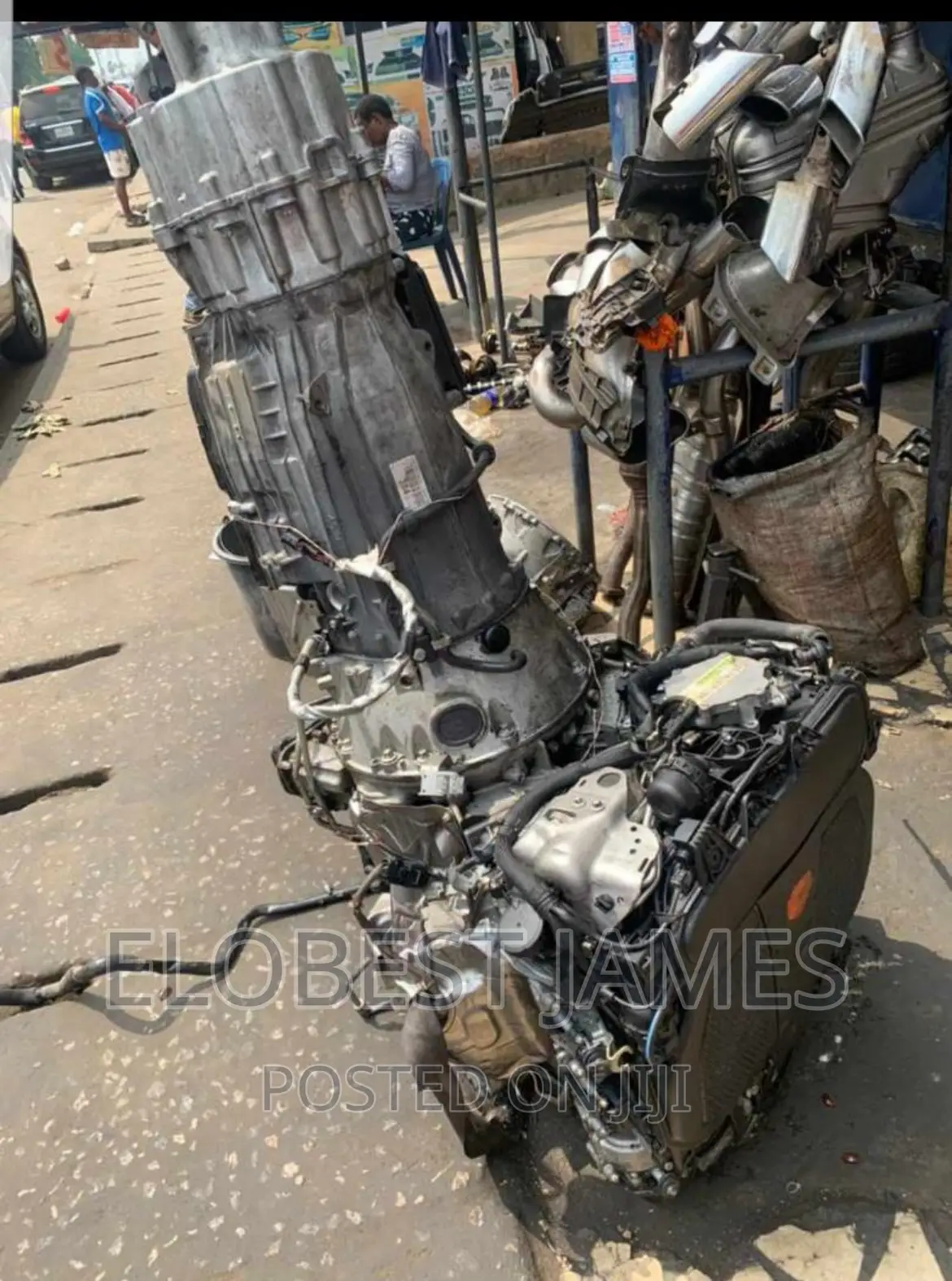 Mercedes Benz Complete Engine and Gear Box