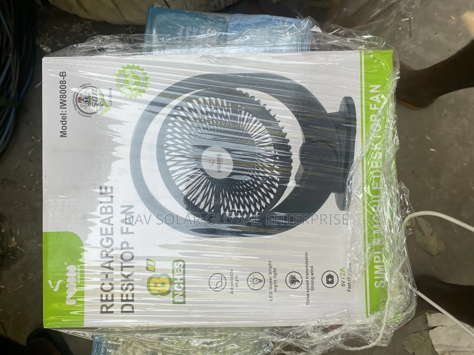 Desktop Fan 8inches