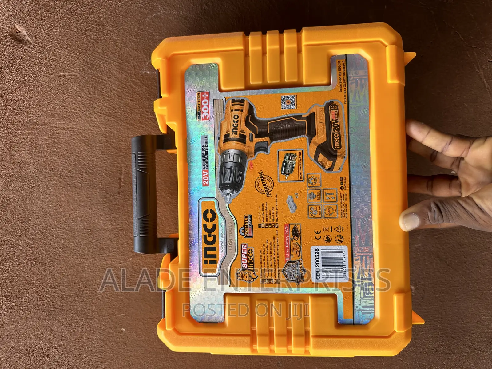 Cordless Drill With 20v 2.0ah Battery- Cdli200528 Industrial