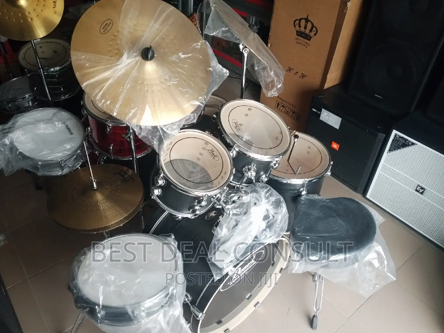 Pearl Drum Set for Sale