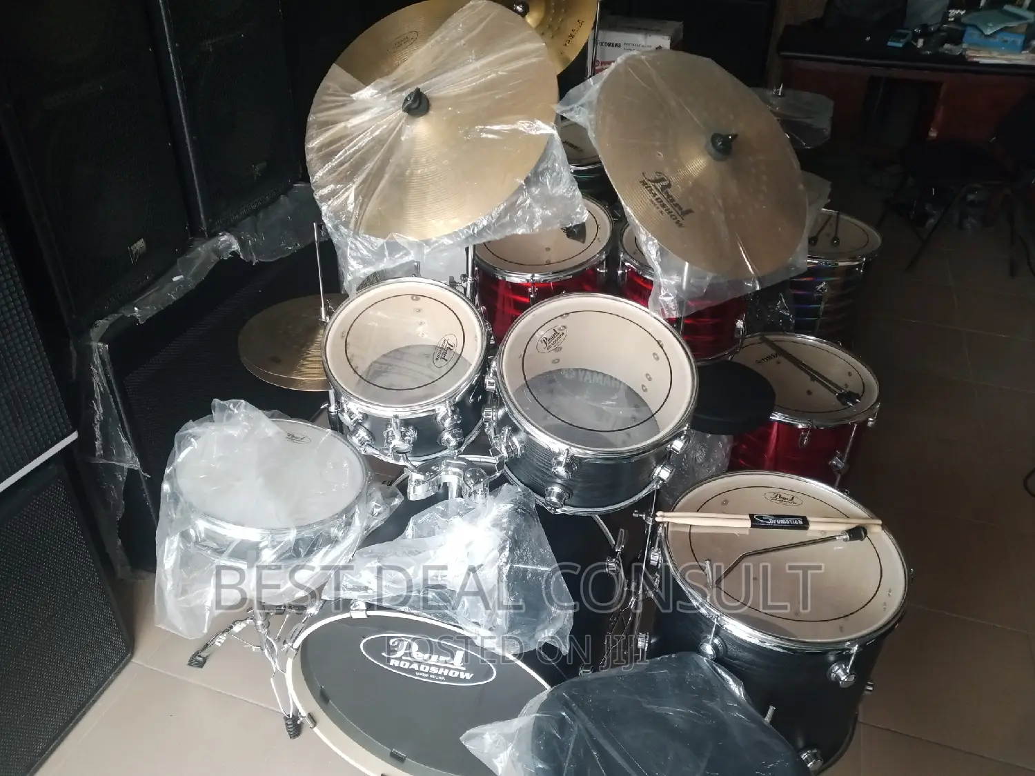 Pearl Drum Set for Sale