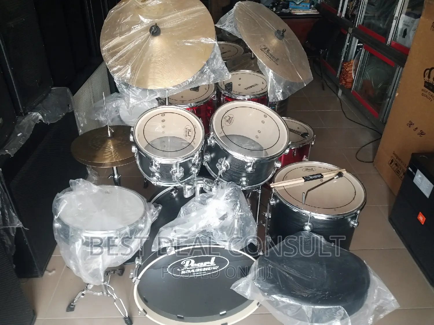 Pearl Drum Set for Sale